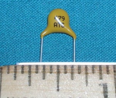 Capacitor, Disc Ceramic 4.7pF 3kV