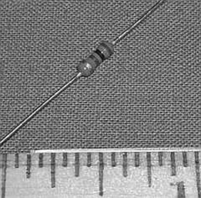 Resistor, 470 Ohm 1/4W 5% Carbon Film