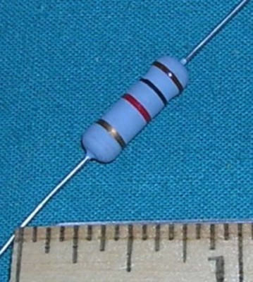 Resistor, 1k 2W Metal Oxide