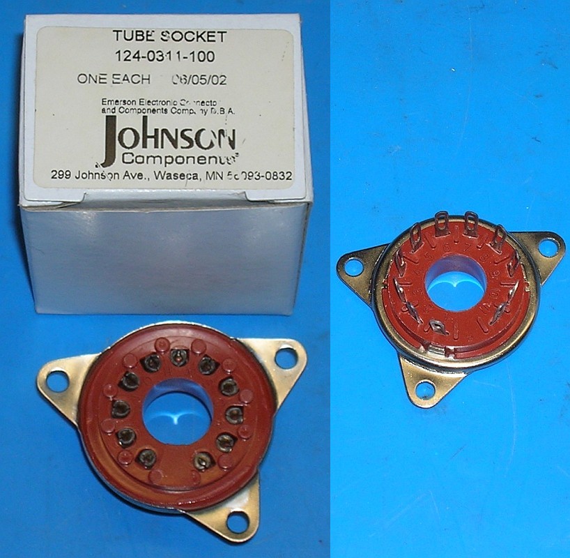 Socket, 3CX800 or 3CX400, EF Johnson 124-0311-100